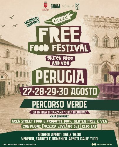 FREE FOOD FESTIVAL PERUGIA 2026