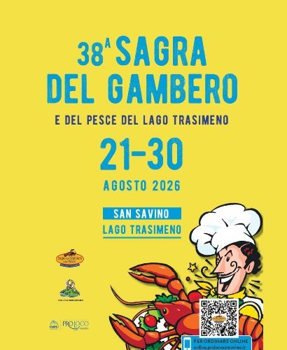  38ª Sagra del Gambero e del Pesce del Lago Trasimeno